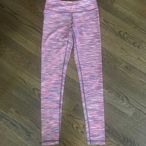 Zella stripped leggings, Small